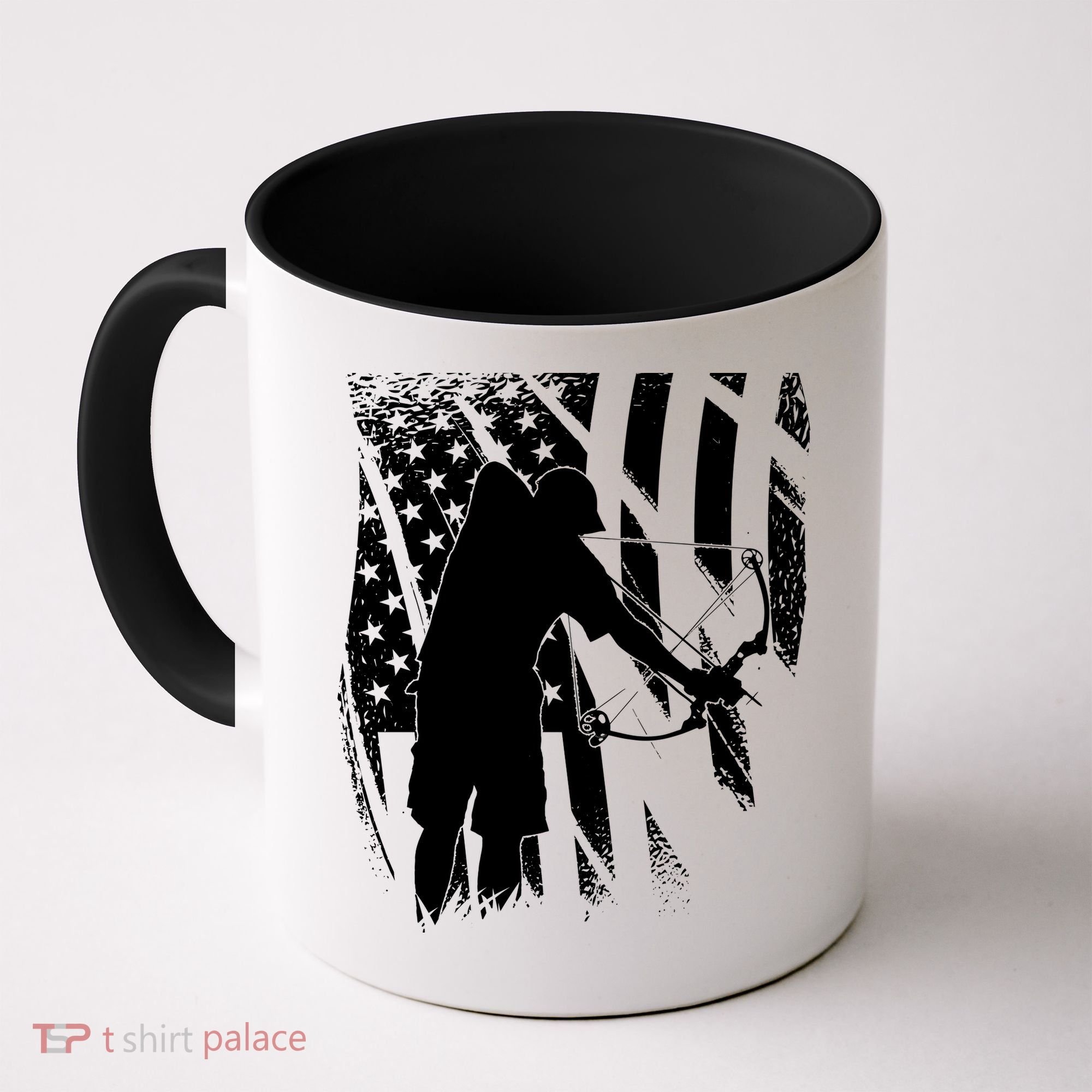 Bowfishing Americana Coffee Mug