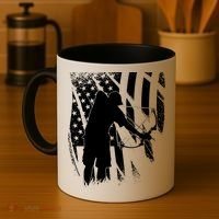 Bowfishing Americana Coffee Mug thumb 4