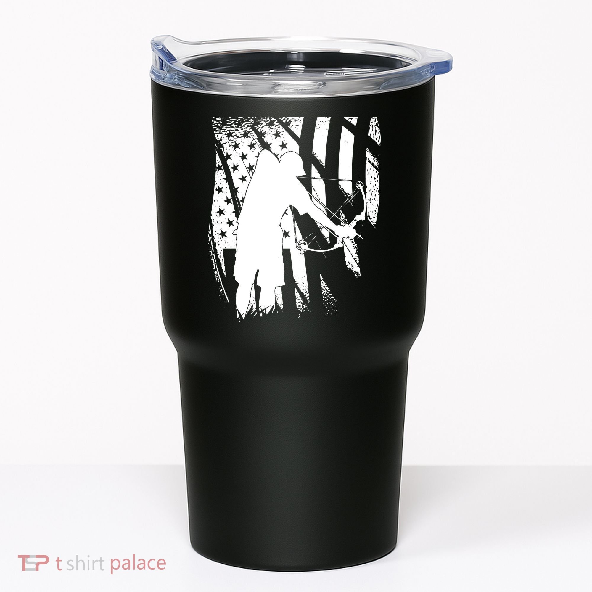 Bowfishing Americana Tumbler