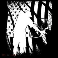 Bowfishing Americana Ornament thumb 1