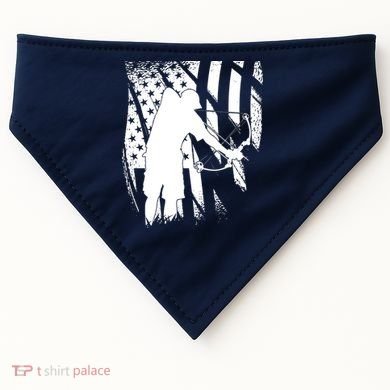 Bowfishing Americana USA-Made Doggie Bandana
