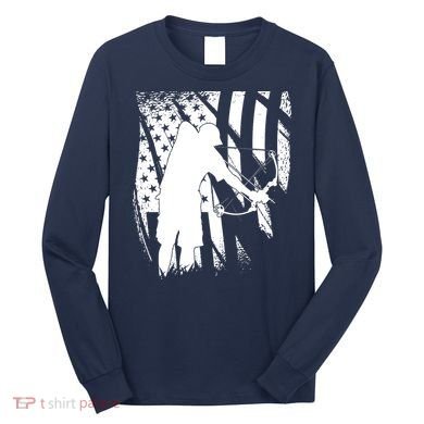 Bowfishing Americana Long Sleeve Shirt