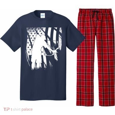 Bowfishing Americana Pajama Set