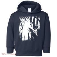 Bowfishing Americana Toddler Hoodie thumb 0