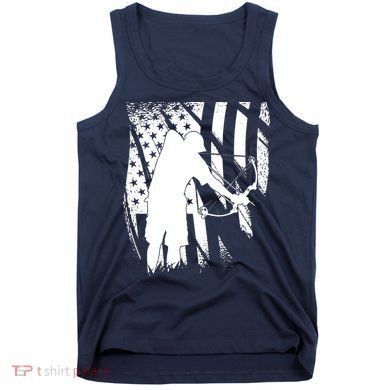 Bowfishing Americana Tank Top