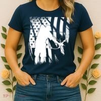 Bowfishing Americana Women's T-Shirt thumb 2