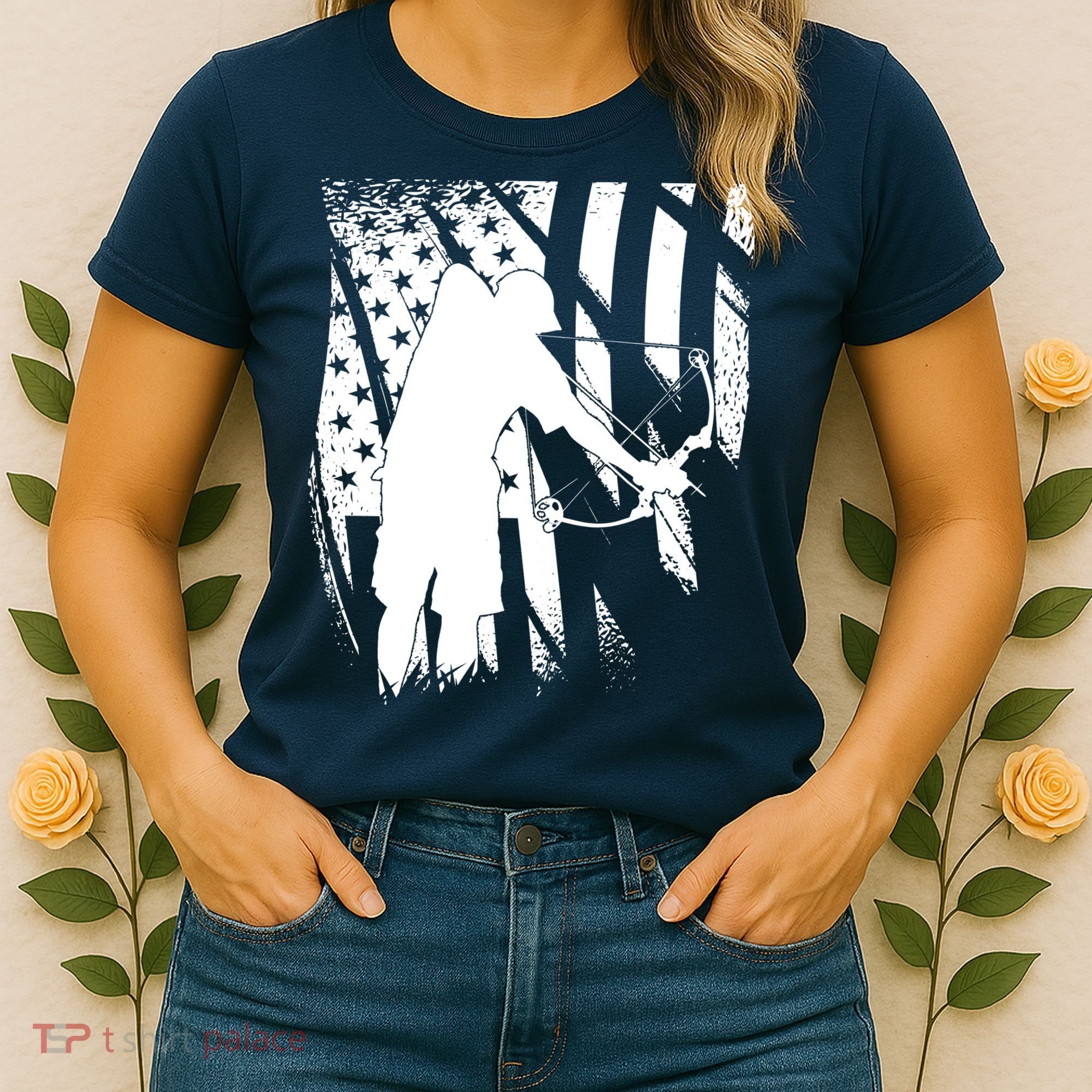 Bowfishing Americana Women's T-Shirt