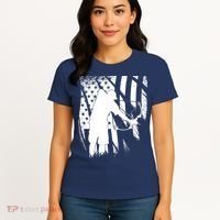 Bowfishing Americana Women's T-Shirt thumb 4