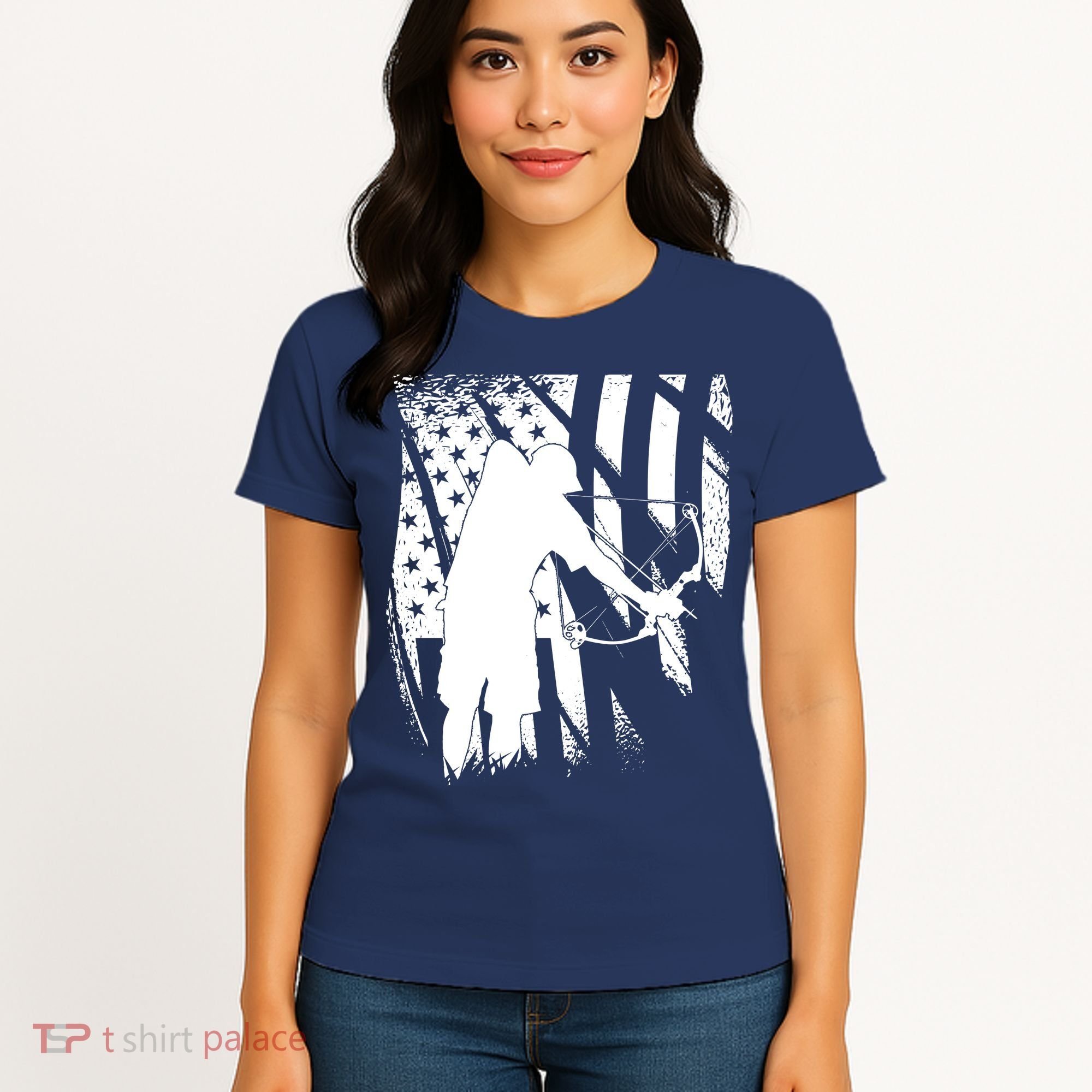 Bowfishing Americana Women's T-Shirt