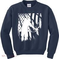 Bowfishing Americana Kids Sweatshirt thumb 0