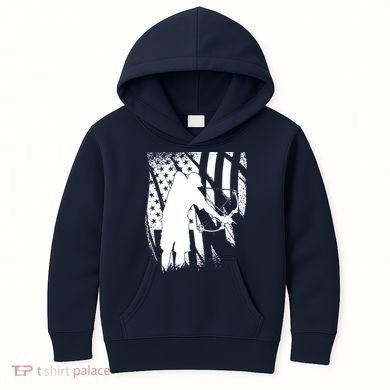 Bowfishing Americana Kids Hoodie