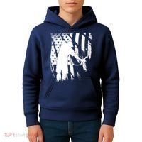 Bowfishing Americana Kids Hoodie thumb 4