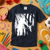 Bowfishing Americana Kids T-Shirt thumb 3