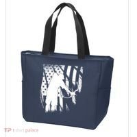 Bowfishing Americana Tote Bag thumb 3