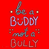 Be A Buddy Not A Bully Anti Bullying Santa Hat thumb 1