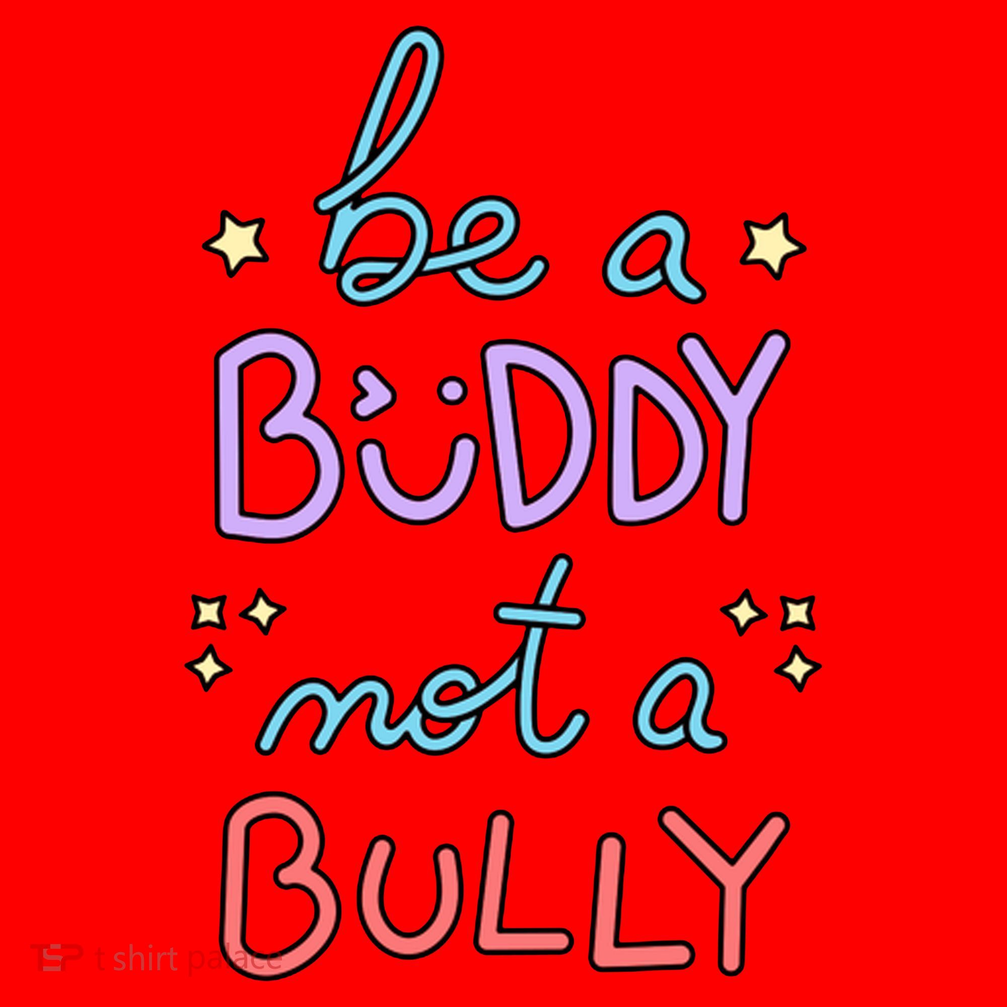 Be A Buddy Not A Bully Anti Bullying Santa Hat