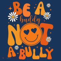 Be A Buddy Not A Bully Unity Day Anti Bullying Women's Sweatshirt thumb 2