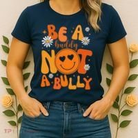 Be A Buddy Not A Bully Unity Day Anti Bullying Women's T-Shirt thumb 2