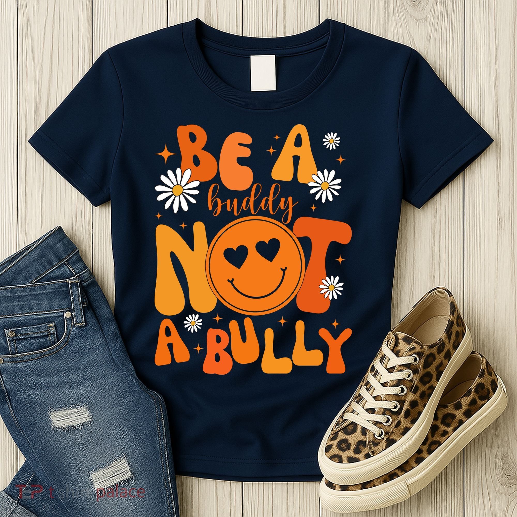 Be A Buddy Not A Bully Unity Day Anti Bullying Women's T-Shirt