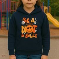 Be A Buddy Not A Bully Unity Day Anti Bullying Kids Hoodie thumb 3