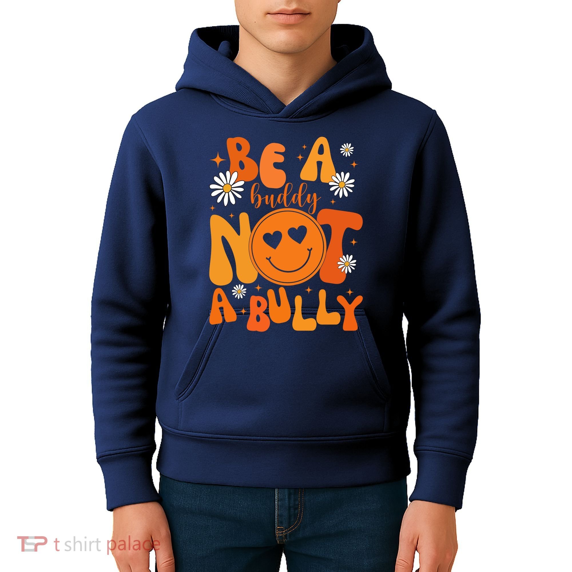 Be A Buddy Not A Bully Unity Day Anti Bullying Kids Hoodie