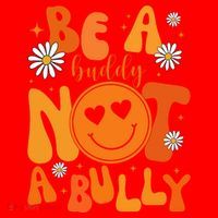 Be A Buddy Not A Bully Unity Day Anti Bullying Santa Hat thumb 1