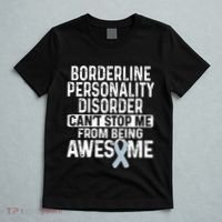 Bpd Awareness Borderline Personality Disorder CanT Stop Me From Being Awesome T-Shirt thumb 5