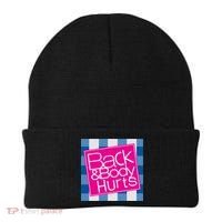 Back And Body Hurts Beanie thumb 0
