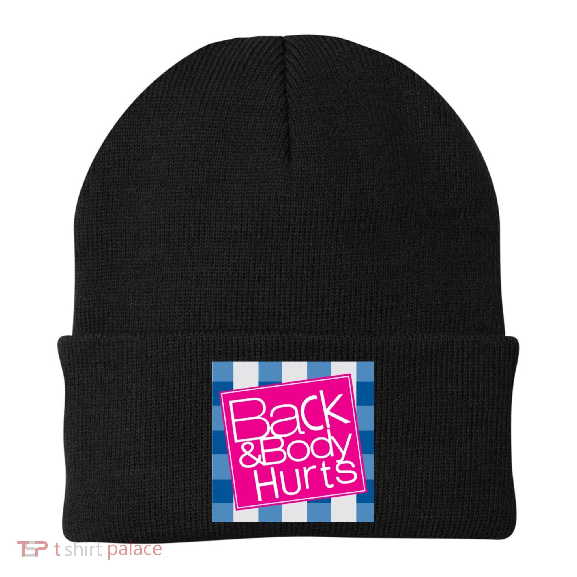 Back And Body Hurts Beanie