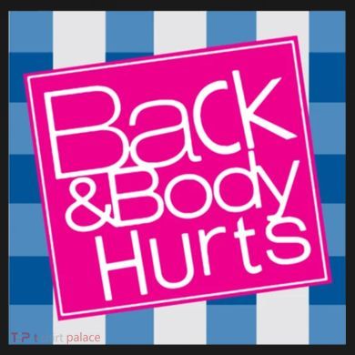 Back And Body Hurts Ornament