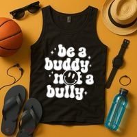 Be A Buddy Not A Bully Anti Bullying Unity Day Tank Top thumb 4
