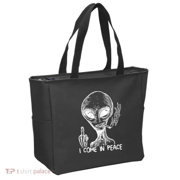 Because Aliens Tote Bag