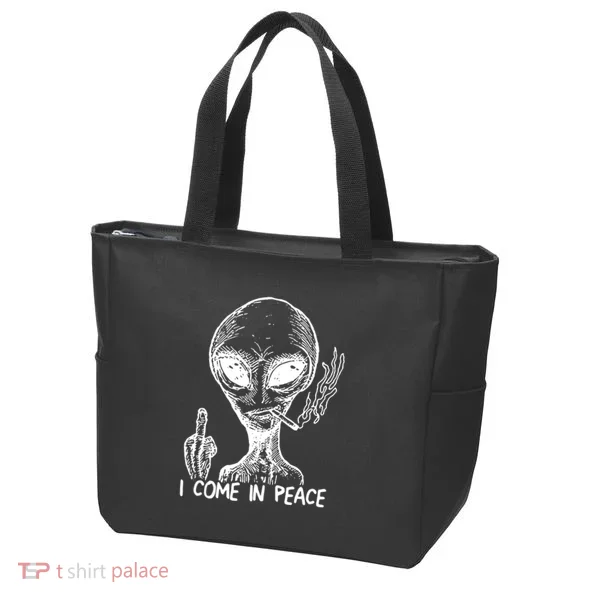 Because Aliens Tote Bag
