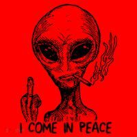 Because Aliens Santa Hat thumb 1