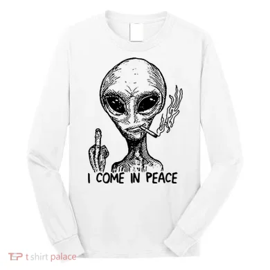 Because Aliens Long Sleeve Shirt