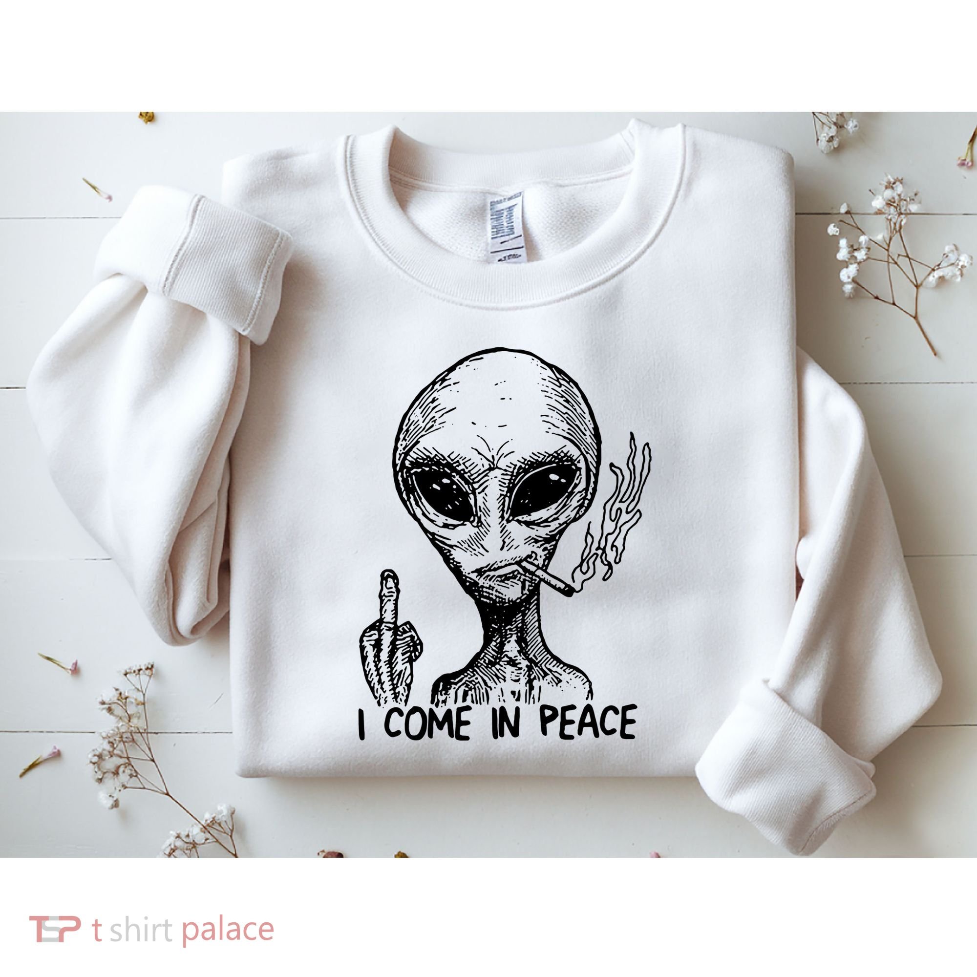 Because Aliens Sweatshirt