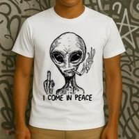 Because Aliens T-Shirt thumb 3