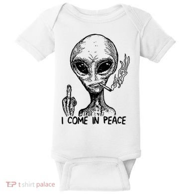 Because Aliens Baby Bodysuit