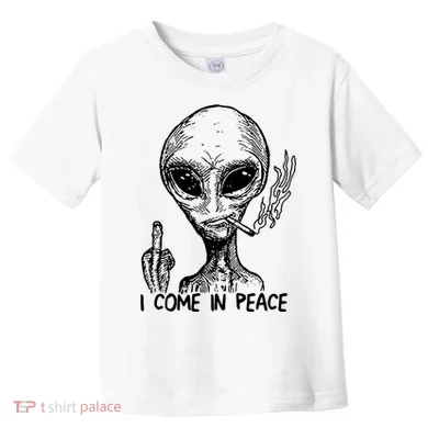 Because Aliens Toddler T-Shirt