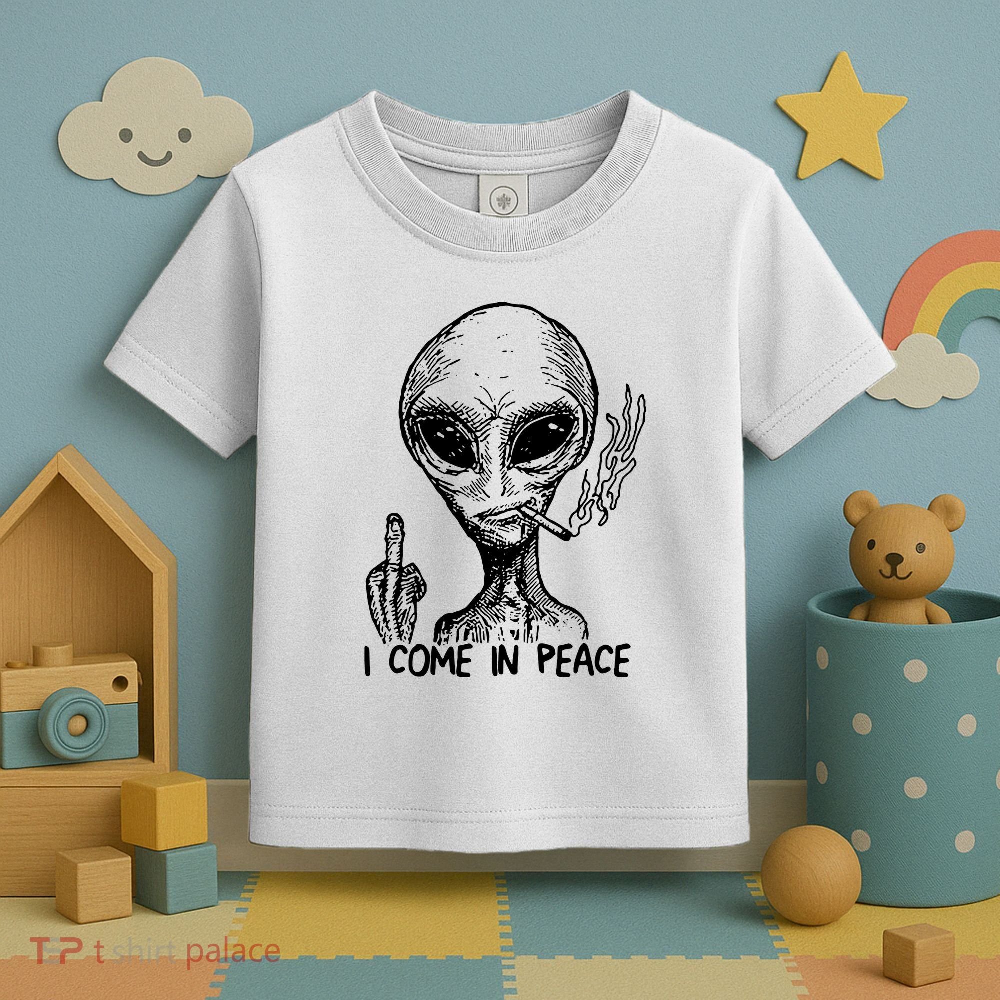 Because Aliens Toddler T-Shirt