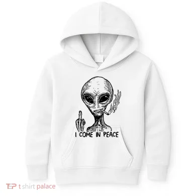 Because Aliens Kids Hoodie