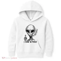 Because Aliens Kids Hoodie thumb 0