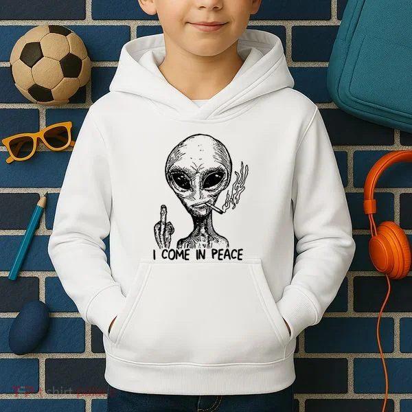 Because Aliens Kids Hoodie