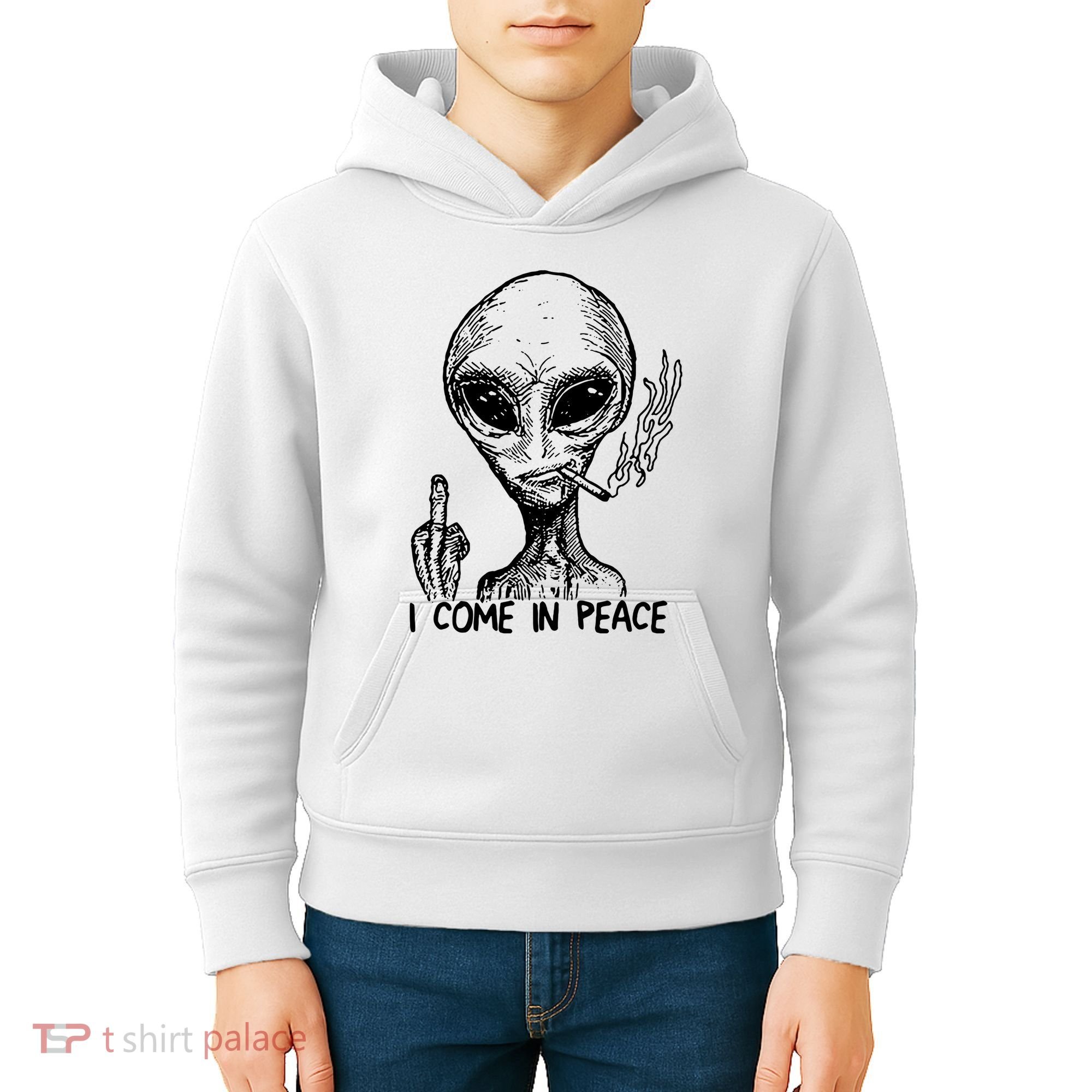 Because Aliens Kids Hoodie