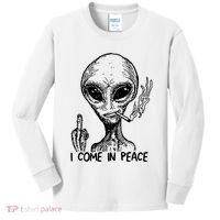 Because Aliens Kids Long Sleeve Shirt thumb 0