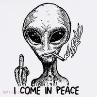 Because Aliens Kids Long Sleeve Shirt thumb 2