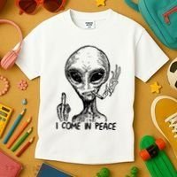 Because Aliens Kids T-Shirt thumb 3
