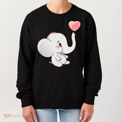 Baby Cute Elephant Women's Sweatshirt