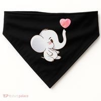 Baby Cute Elephant USA-Made Doggie Bandana thumb 0