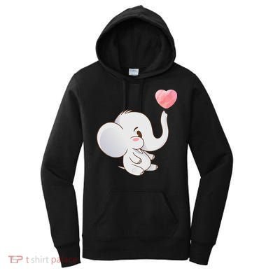 Baby Cute Elephant Women's Hoodie